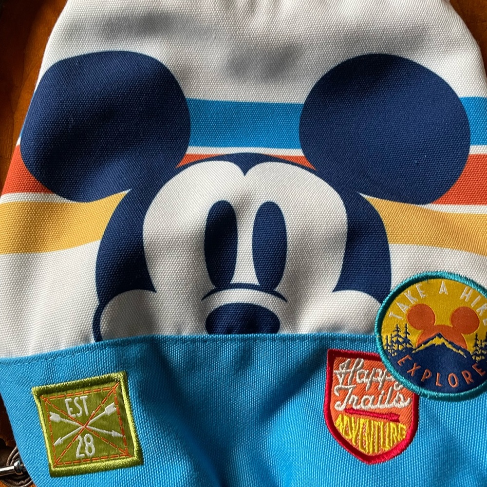 Disney Mickey Mouse Drawstring Backpack - image 2